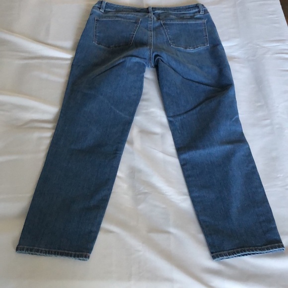 Women’s size 8P talbots flawless five pocket slim ankle bluejeans - Picture 7 of 8